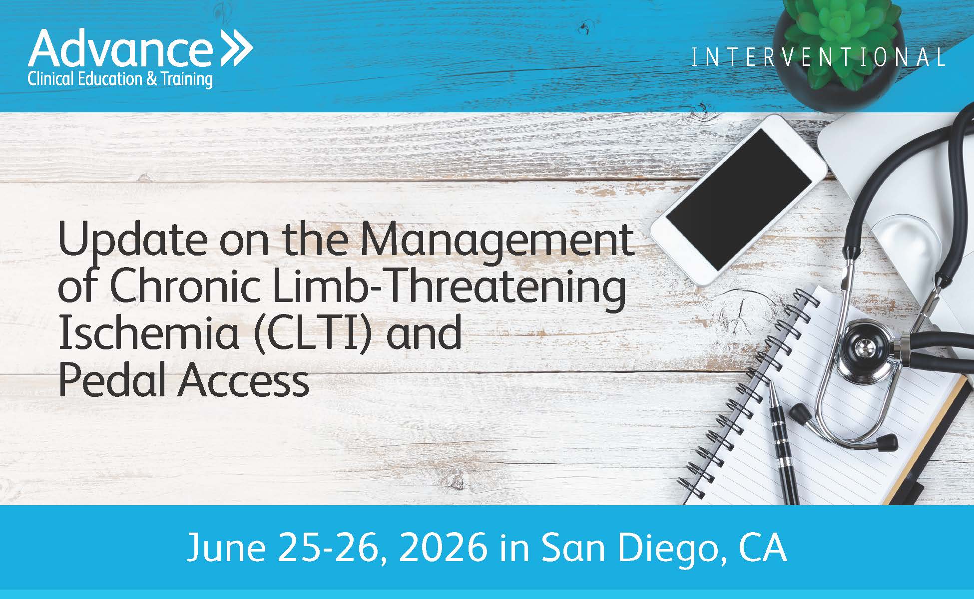 Update on the Management of CLTI and Pedal Access