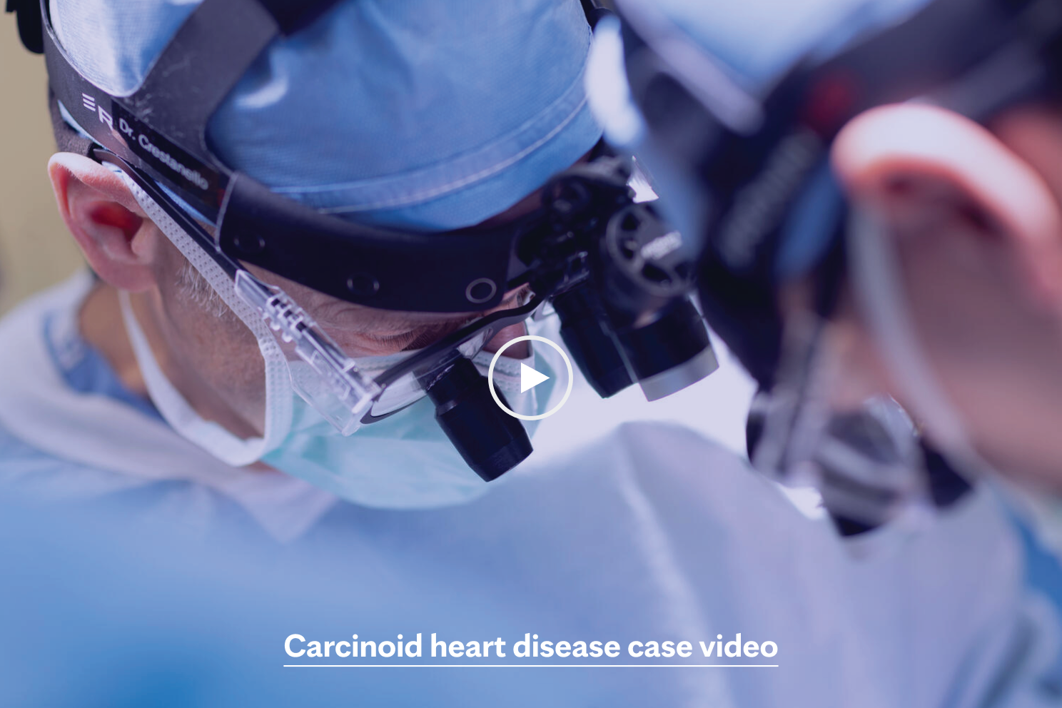 Carcinoid heart disease case video