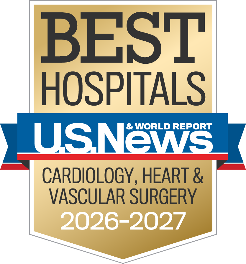U.S. News & World Report Best Hospitals Heart & Vascular 2026-2027