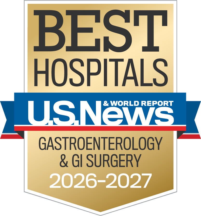 U.S. News & World Report Best Hospitals Gastroenterology & GI Surgery 2026-2027
