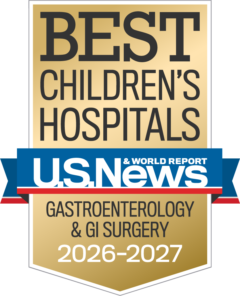 USNews & World Report Best Children's Gastroenterology 26-27