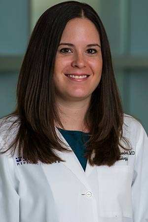 Jennifer Thibodeau, M.D., Medical Director of the ECMO program