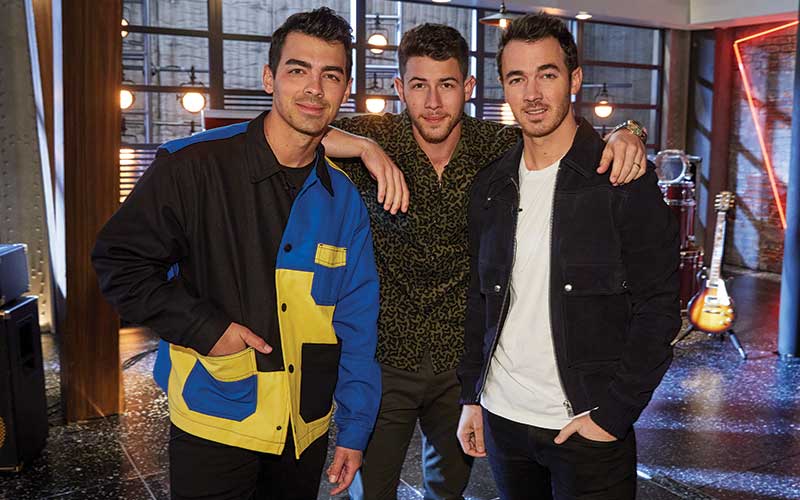 The Jonas Brothers. From left, Joe, Nick, and Kevin Jonas.