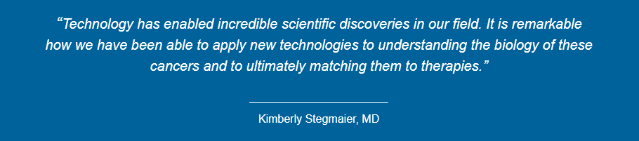 Kimberly Stegmaier, MD Quote