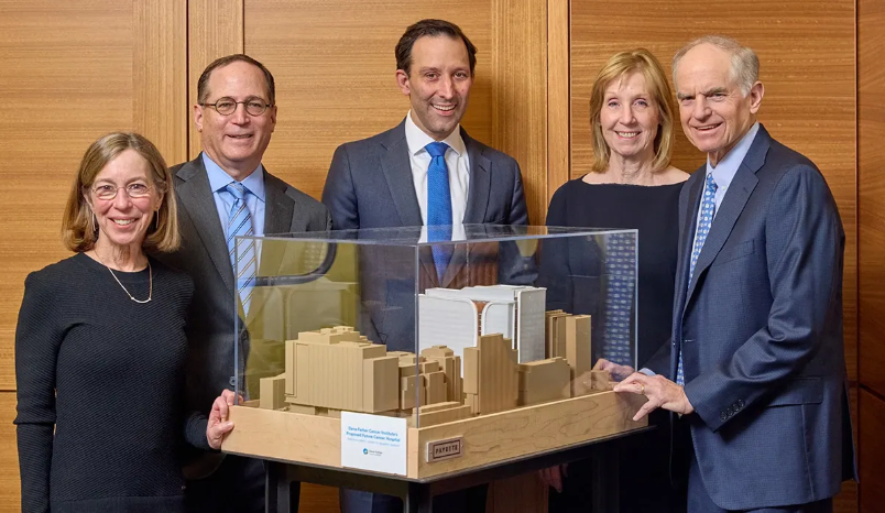 From left to right: Jeannie Lavine, Jonathan Lavine, Benjamin L. Ebert, MD, PhD, Anita Bekenstein, Josh Bekenstein. Photo by: Sasha Pedro
