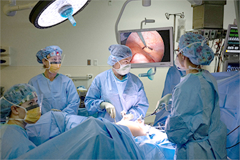 Women undergoing surgical uterus removal